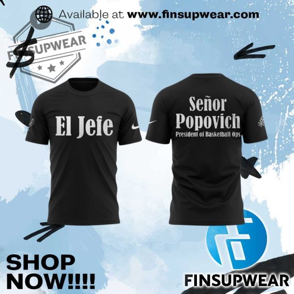 Coach Gregg Popovich Im El Jefe Limited Edition Merch Collection finsupwear 1 1