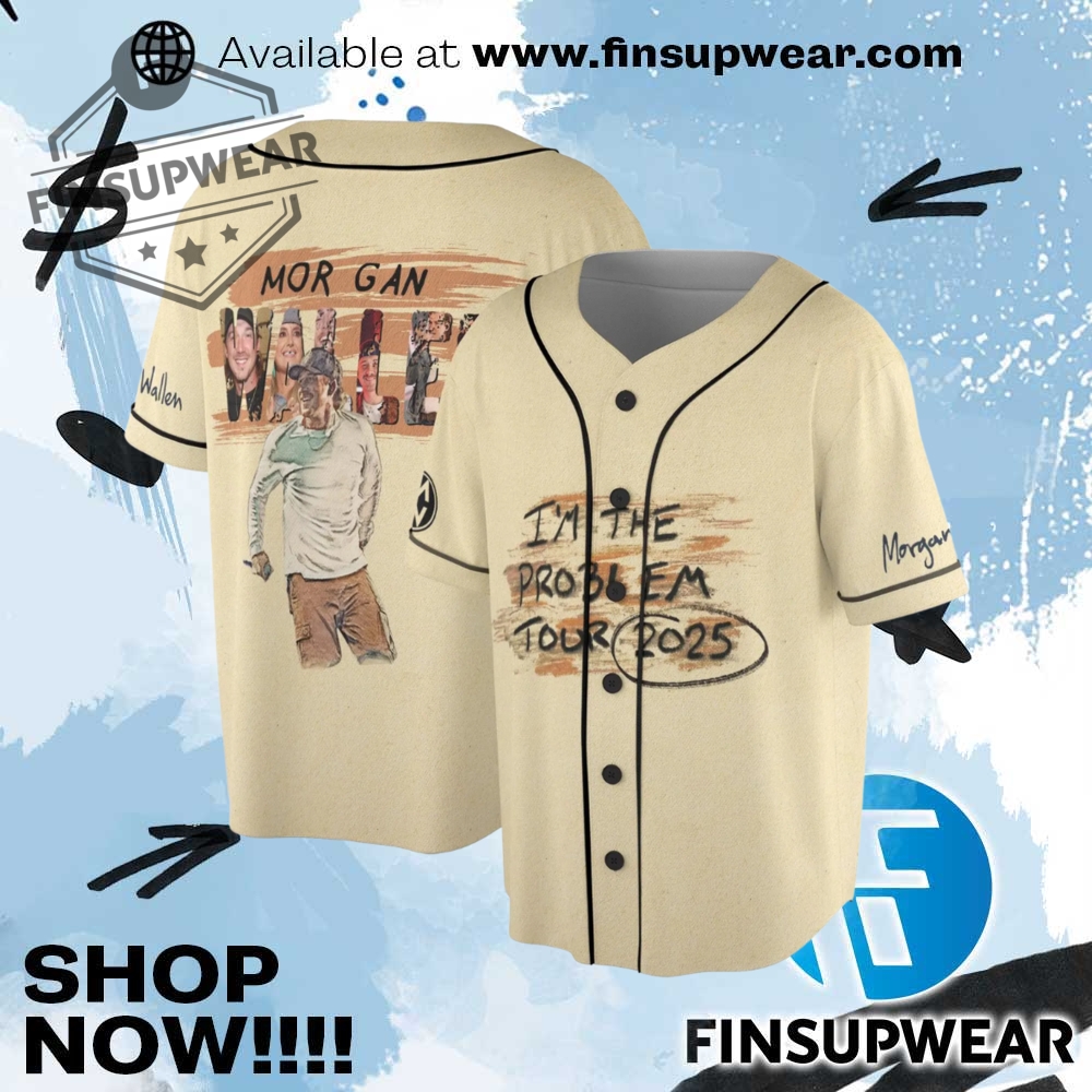 Morgan Western Morgan I Am The Problem Tour 2025 Jersey finsupwear 1