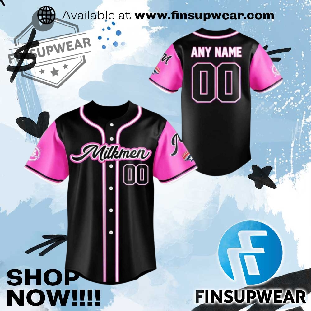 Top Trending 2025: Must-Have Basketball Jerseys and Baseball Jerseys 3 Milkmen Rocn Pink 2025 Baseball Jersey