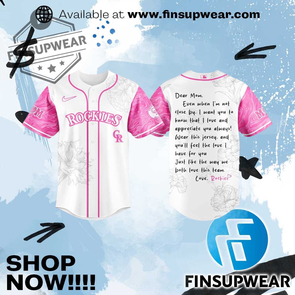 Top Trending 2025: Must-Have Basketball Jerseys and Baseball Jerseys 5 Colorado Rockies Mlb X Happy Mothers Day Baseball Jersey