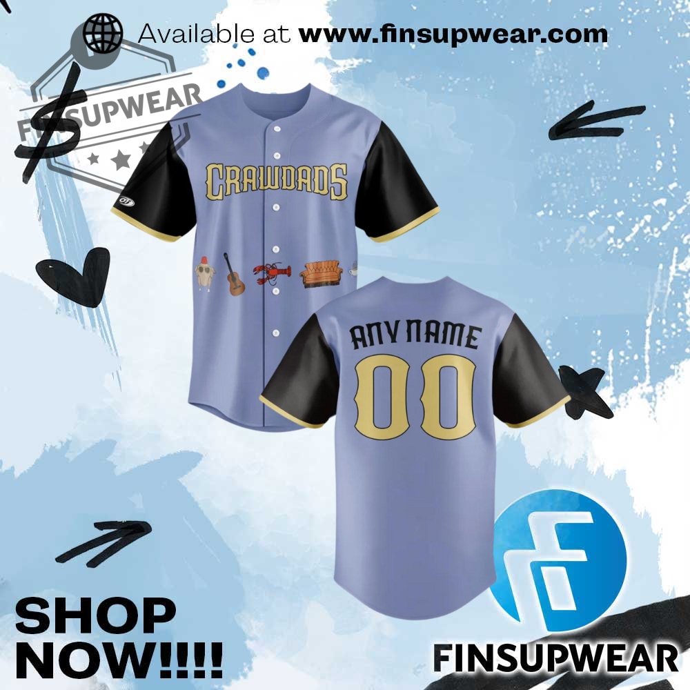 Top Trending 2025: Must-Have Basketball Jerseys and Baseball Jerseys 10 Hickory Crawdads Friends Day Night Limited Edition Baseball Jersey