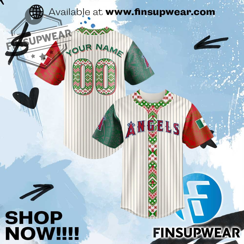 Top Trending 2025: Must-Have Basketball Jerseys and Baseball Jerseys 11 Los Angeles Angels 2025 Mexican Heritage Night Special Edition Baseball Jersey