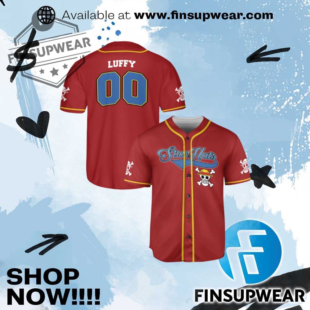 Top Trending 2025: Must-Have Basketball Jerseys and Baseball Jerseys 12 One Piece Straw Hats Luffy Baseball Jersey