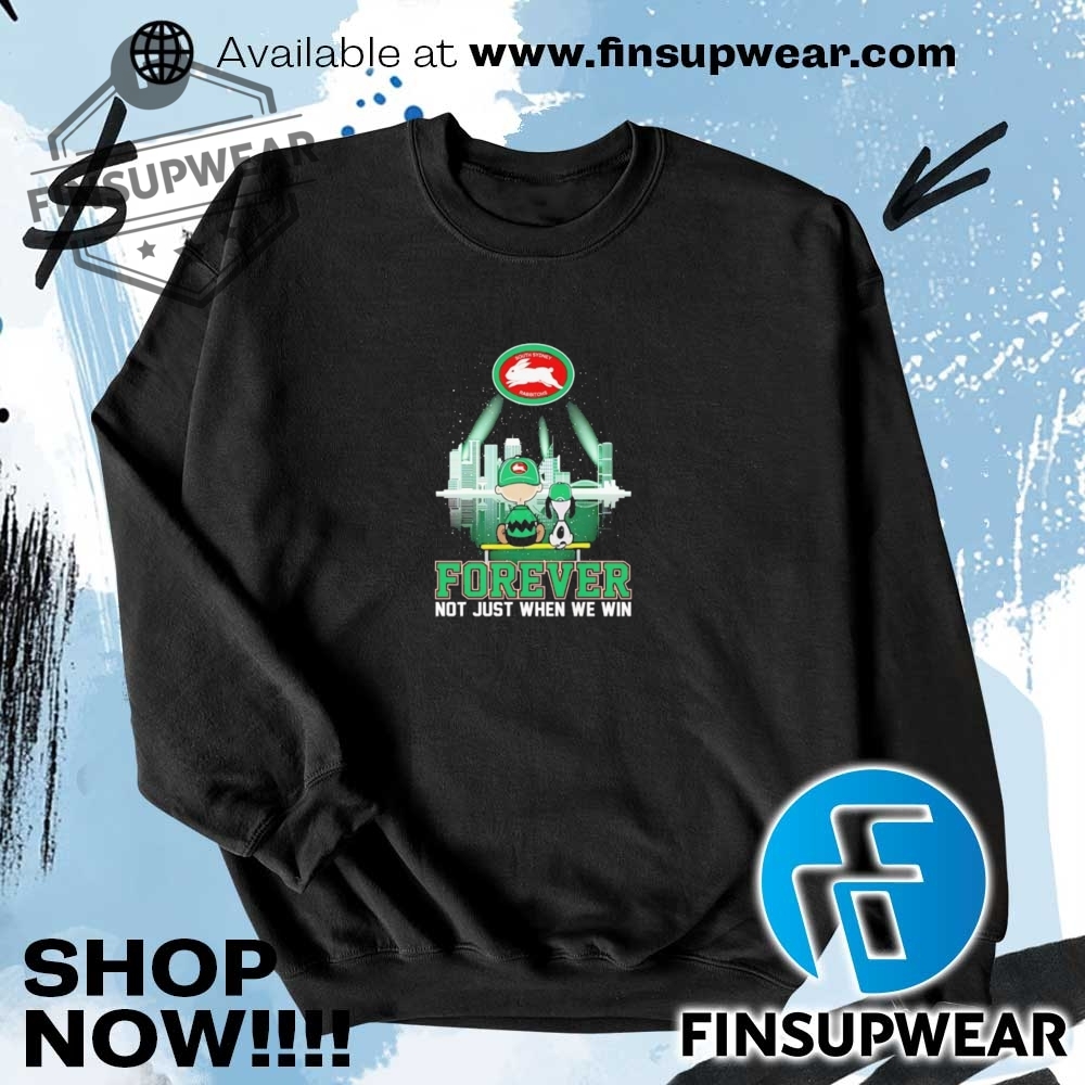Peanuts Watching South Sydney Rabbitohs Forever Not Just When We Win Shirt 7 Peanuts watching South Sydney Rabbitohs forever not just when we win shirt