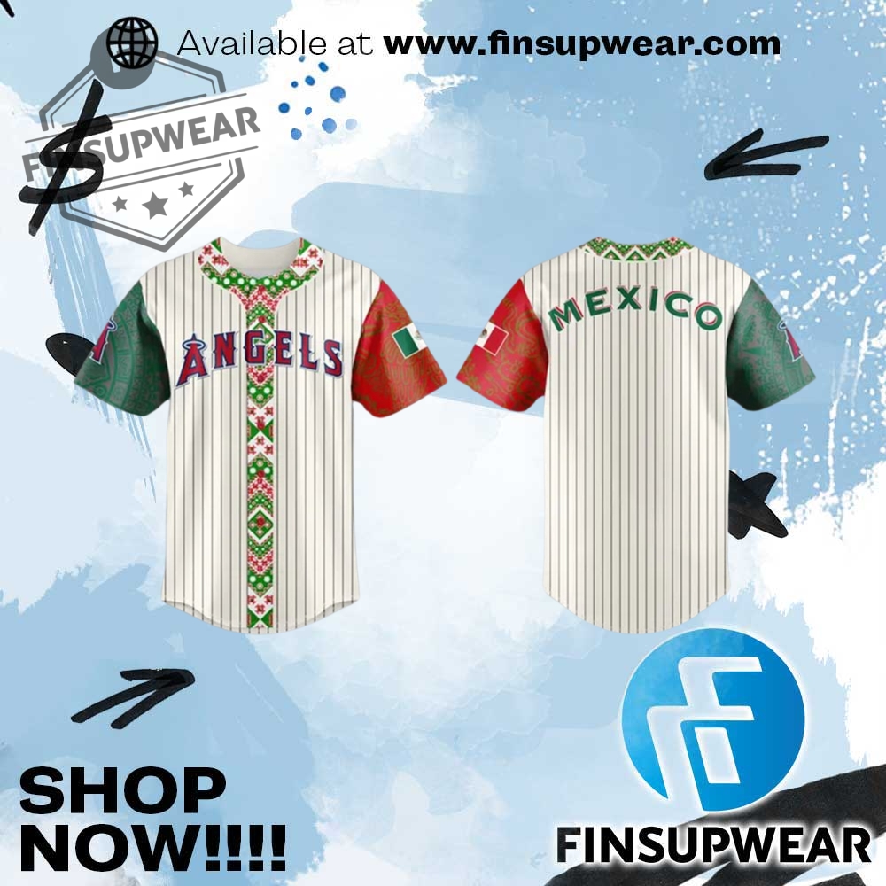 La Angels 2025 Mexican Heritage Night Jersey finsupwear 1