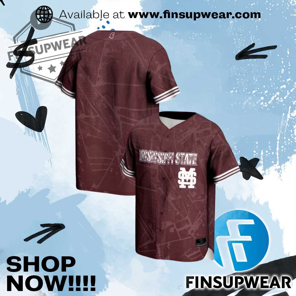 Top Trending 2025: Must-Have Basketball Jerseys and Baseball Jerseys 3 Prosphere Mississippi State Bulldogs Mens Maroon Vigor Jersey