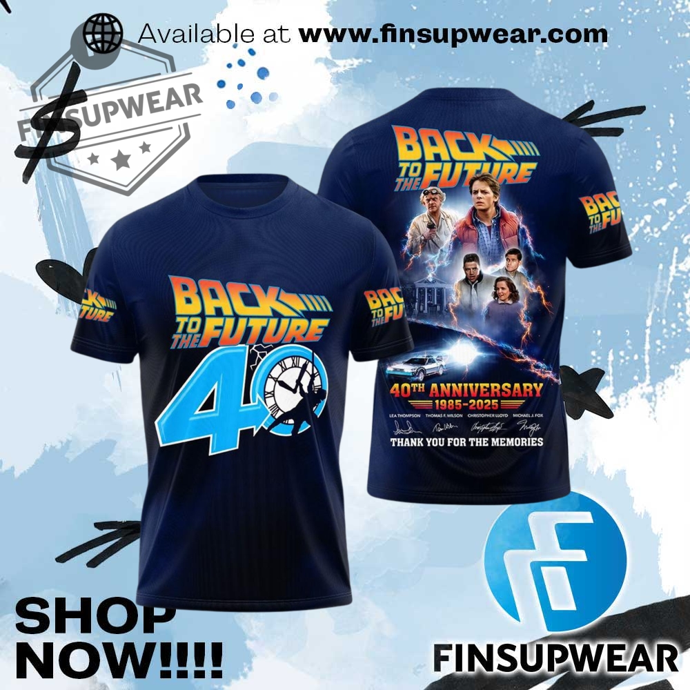 Back To The Future 40Th Anniversary Merchandise 1 Shohei Ohtani Los Angeles Dodgers Anime Player TShirt