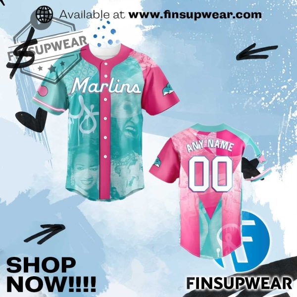 Miami Marlins Cuban Heritage Night Jersey 2025 finsupwear 1