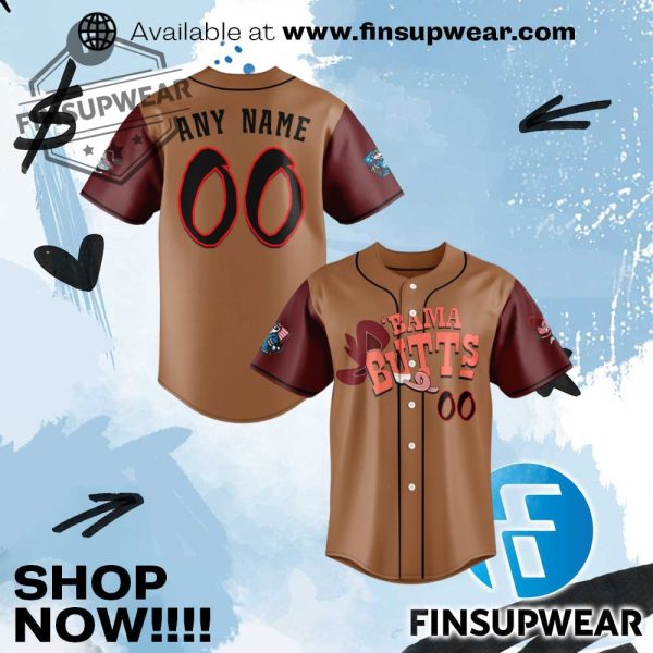 Bama Butts Rocket City Trash Pandas Limited Edition Baseball Jersey finsupwear 1