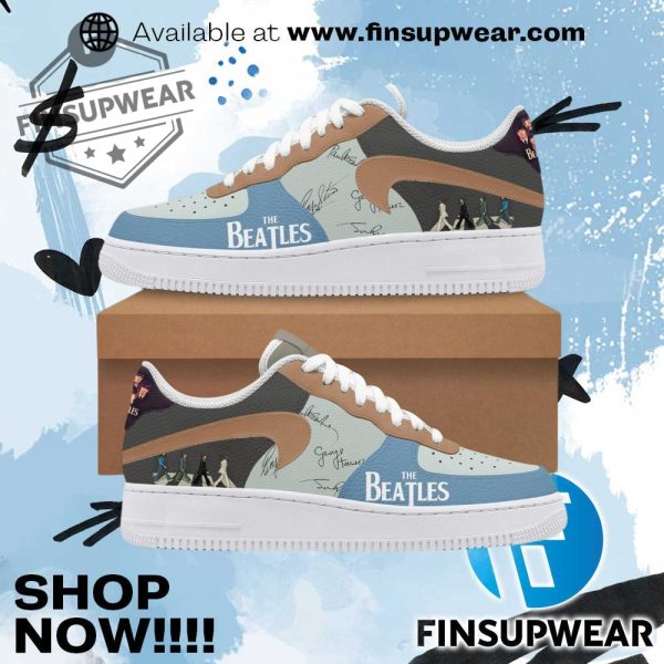 The Beatles Walking On The Street Special Edition Air Force 1 finsupwear 1