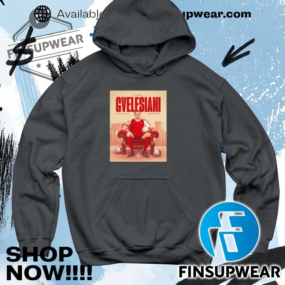 Giorgi Gvelesiani Persepolis Fc Contract Renewal Shirt Hoodie Vintage 9 Giorgi Gvelesiani Persepolis FC contract renewal shirt Hoodie Vintage