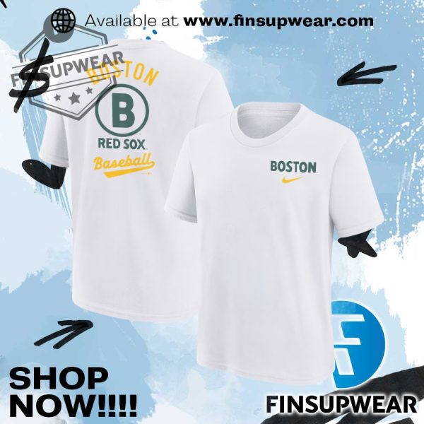 Boston Red Sox Nike Youth 2025 City Connect Tshirt finsupwear 1
