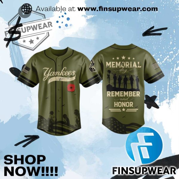 2025 Ny Yankees Usa Memorial Day Baseball Jersey finsupwear 1