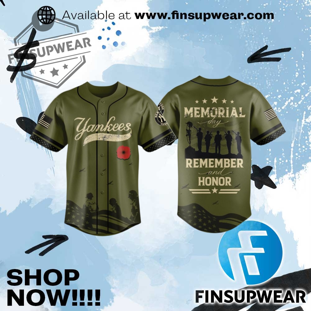 2025 Ny Yankees Usa Memorial Day Baseball Jersey 1 2025 NY Yankees USA Memorial Day Baseball Jersey