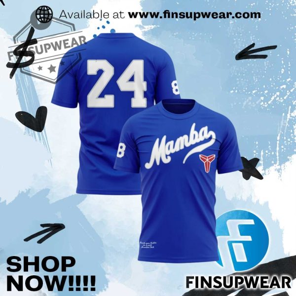 Dodgers Honors Kobe Limited Edition Tshirt finsupwear 1