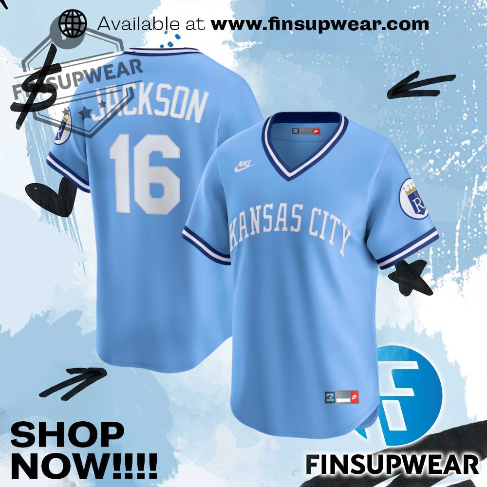 Mens Kansas City Royals Bo Jackson Nike Light Blue Throwback Cooperstown Collection Limited Jersey 1 Mens Kansas City Royals Bo Jackson Nike Light Blue Throwback Cooperstown Collection Limited Jersey finsupwear 1