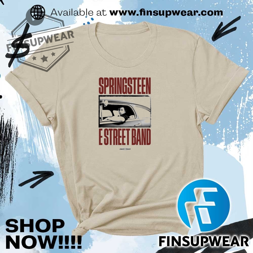Bruce Springsteen Springsteen E Street Band 2025 Tour Tshirts 8 Bruce Springsteen Springsteen & E Street Band 2025 Tour Tshirts
