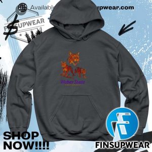 Weber State University Nature Shirt Hoodie Long finsupwear 5