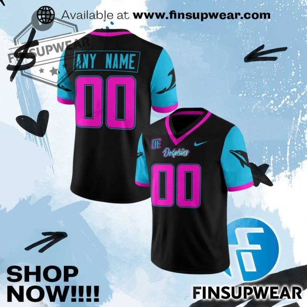 Miami Dolphins Miami Vice 2025 Limited Edition Football Jersey finsupwear 1