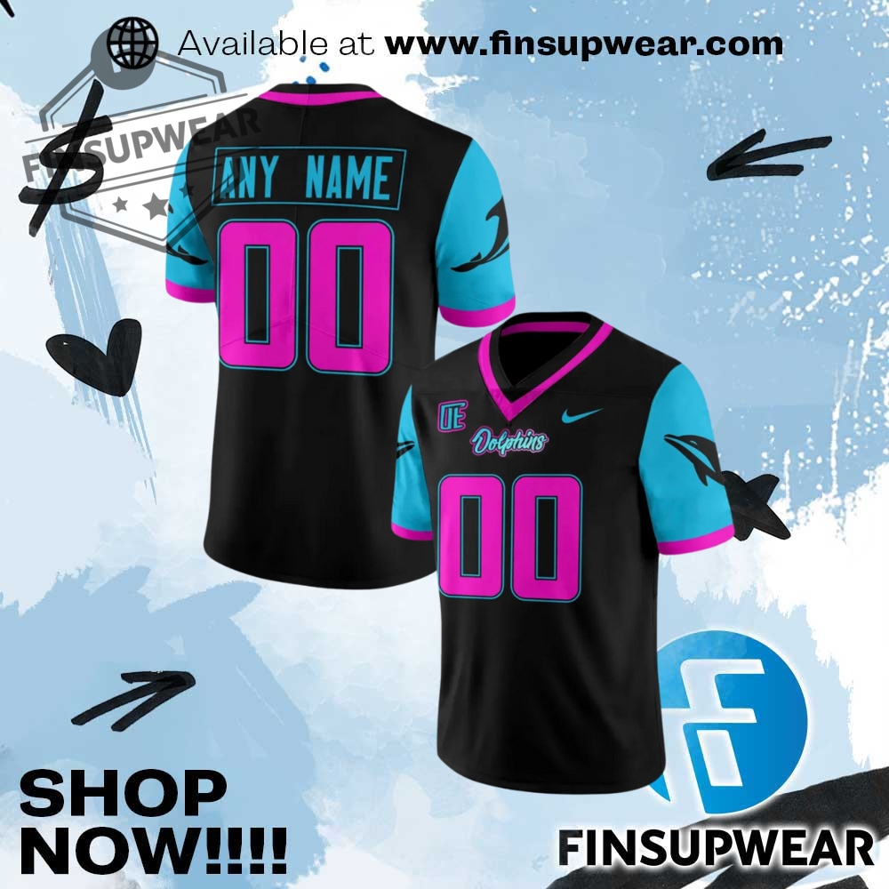 Top Trending 2025: Must-Have Hockey Jerseys, Basketball Jerseys and Baseball Jerseys 4 Miami Dolphins Miami Vice 2025 Limited Edition Football Jersey