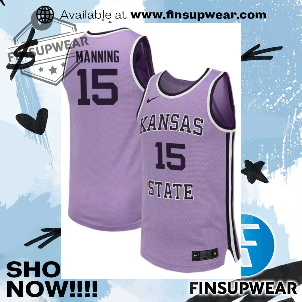 Top Trending 2025: Must-Have Hockey Jerseys, Basketball Jerseys and Baseball Jerseys 8 Taj Manning Nike Youth Lavender Kstate Wildcats Replica Name And Number Basketball Jersey Jersey