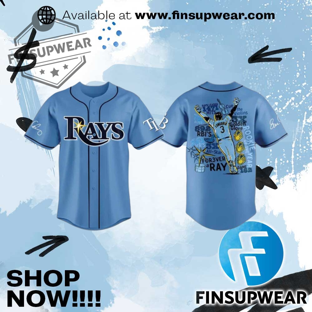 Top Trending 2025: Must-Have Hockey Jerseys, Basketball Jerseys and Baseball Jerseys 12 Rays Evan Longoria Thank You For The Memories Signatures Jersey