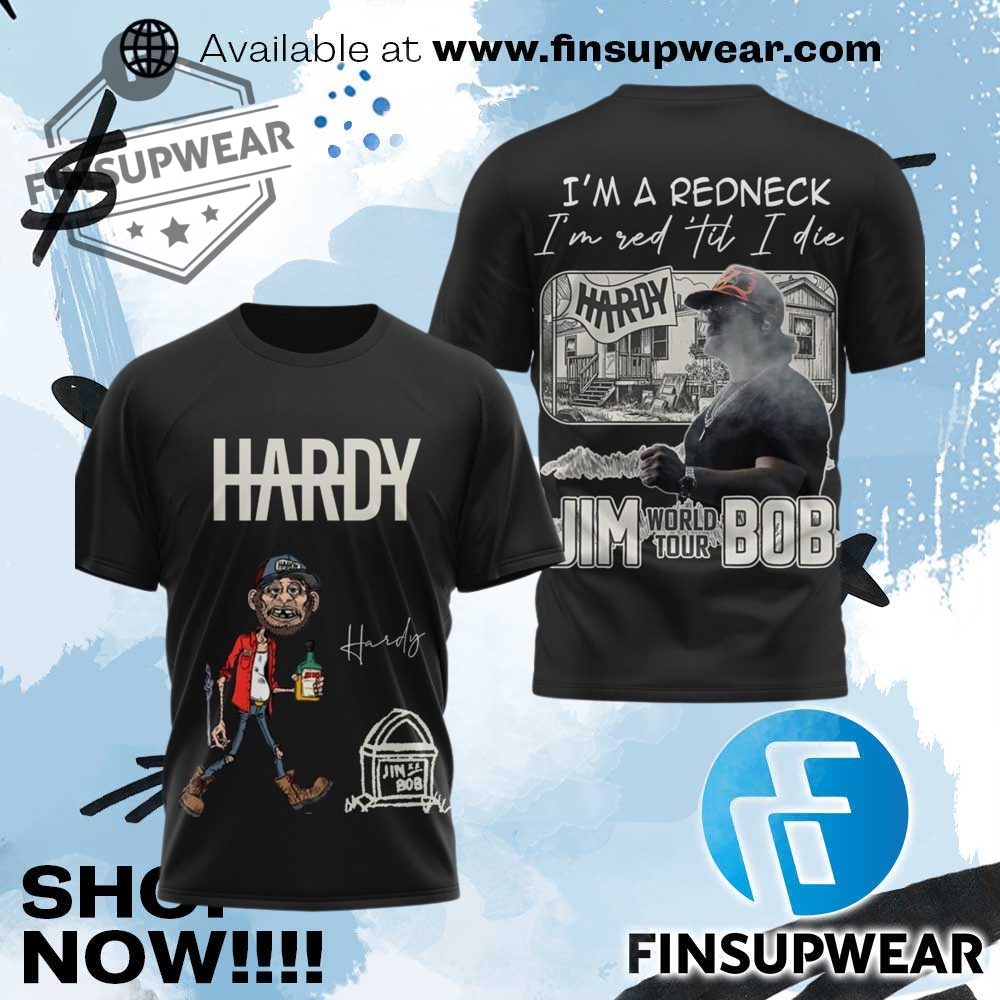 Hardy Jim Bob World Tour Limited Edition Tshirt