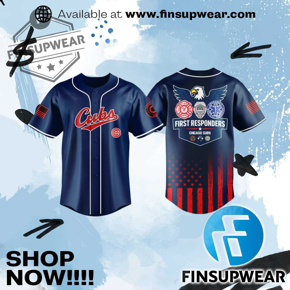 2025 Chicago Cubs First Responders Night Jersey