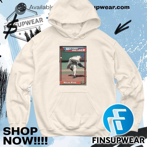 Nolan Ryan 1991 Record Breaker Shirt Sweatshirt Sweater finsupwear 6