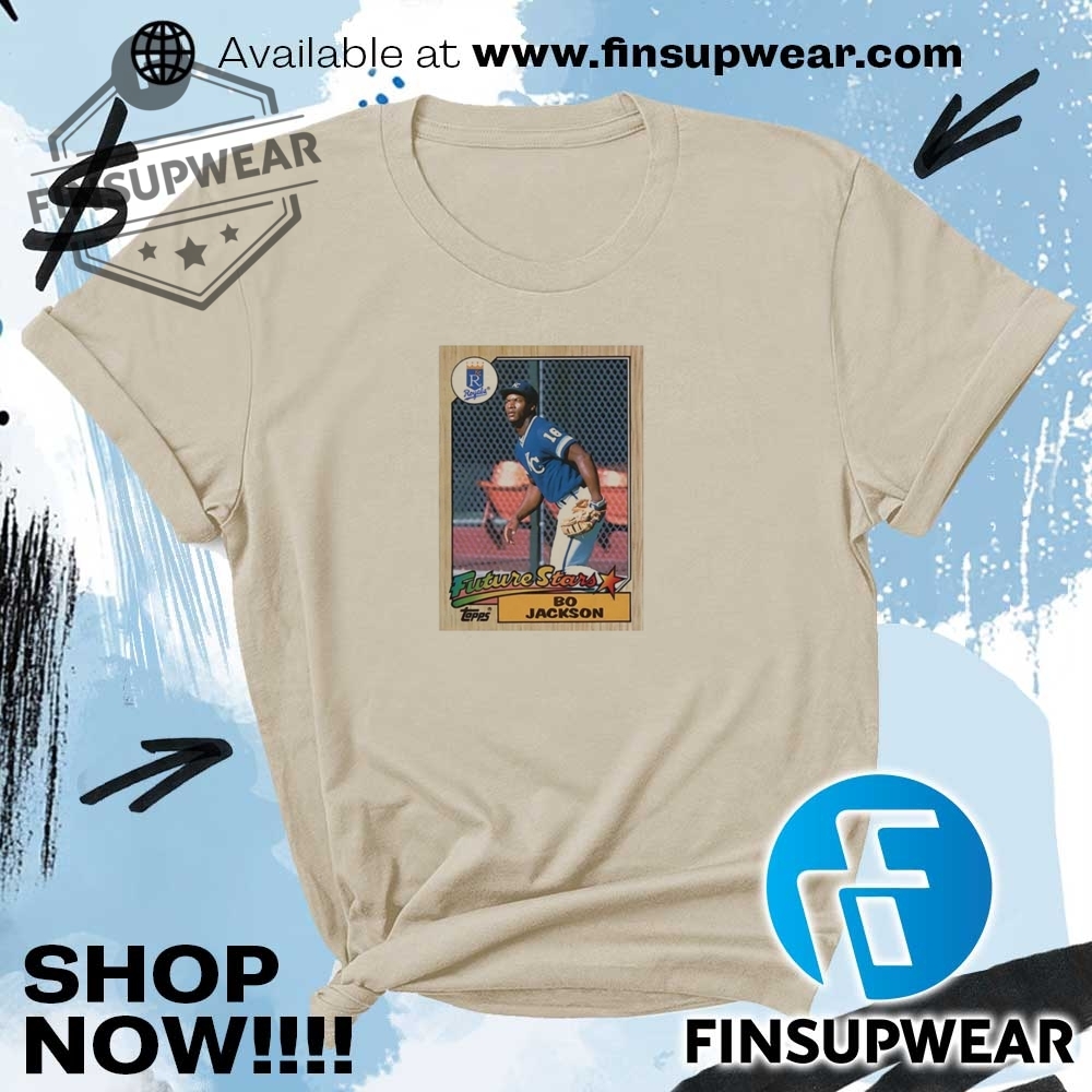 Bo Jackson Future Stars Kansas City Royals Shirt 8 Bo Jackson future stars Kansas City Royals shirt