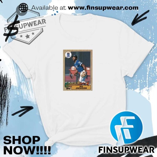 Bo Jackson Future Stars Kansas City Royals Shirt finsupwear 4