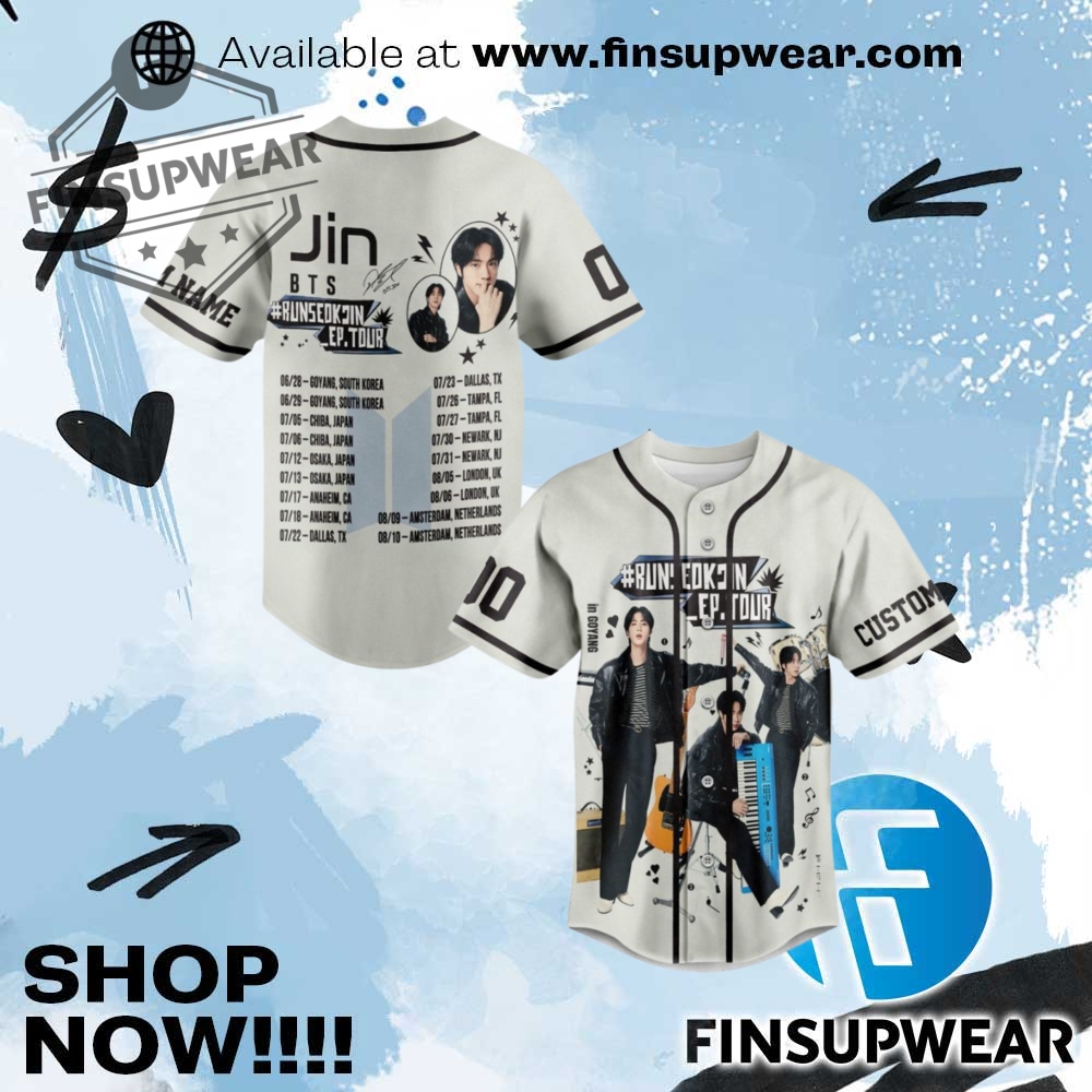 Bts Baseball Jersey finsupwear 1