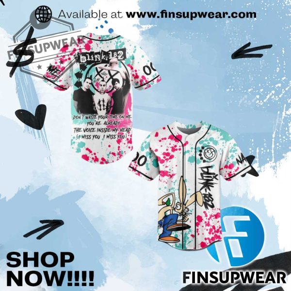 Blink182 Baseball Jersey finsupwear 1