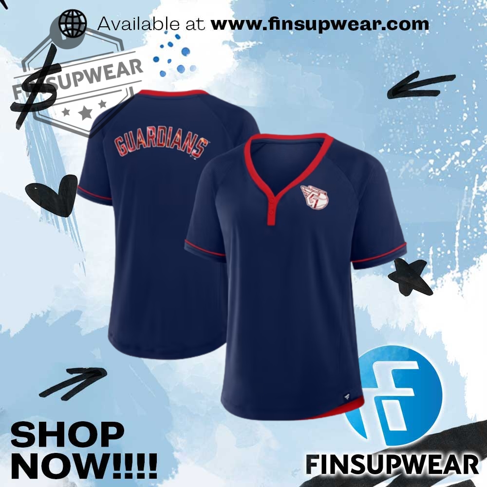 Cleveland Guardians Womens League Fashion Baseball Jersey 1 Cleveland Guardians Womens League Fashion Baseball Jersey