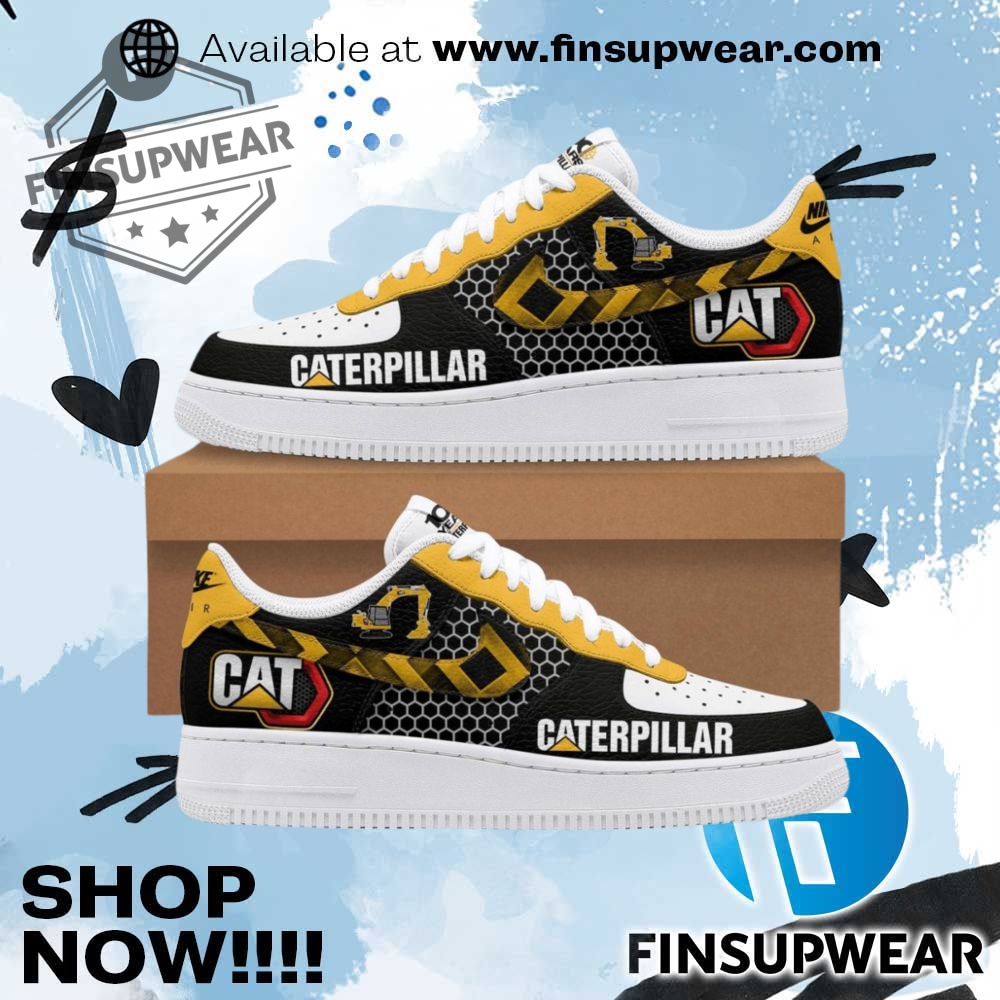 Caterpillar Inc 2025 Cat The Power Air Force 1 Shoes 1 Caterpillar Inc 2025 CAT The Power Air Force 1 Shoes