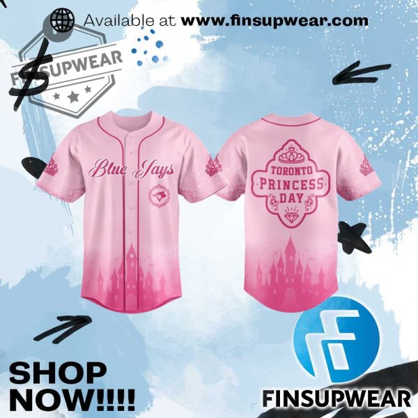 2025 Blue Jays Princess Day Baseball Jersey finsupwear 1