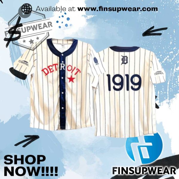 2025 Tigers Black In Baseball Jersey Giveaway finsupwear 1