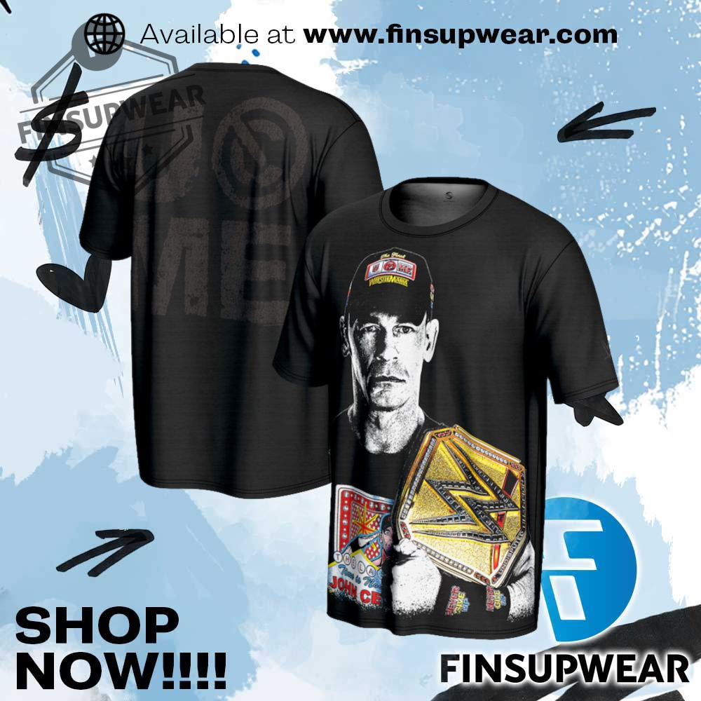 John Cena Prosphere Title Tshirt 1 Kansas Jayhawks Reyn Spooner Classic Button-Up Shirt