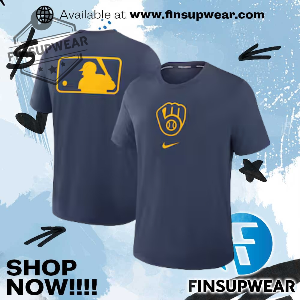 Milwaukee Brewers Nike Authentic Early Work Tshirt 1 Connor McDavid Edmonton Oilers Fanatics Authentic Stack Name & Number TShirt