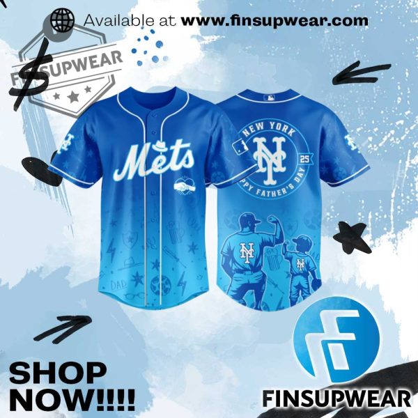 Mets Happy Fathers Day Jersey 2025 finsupwear 1