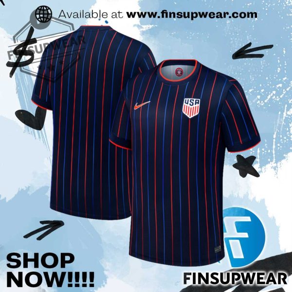 Usmnt Nike 2025 Away Replica Jersey finsupwear 1