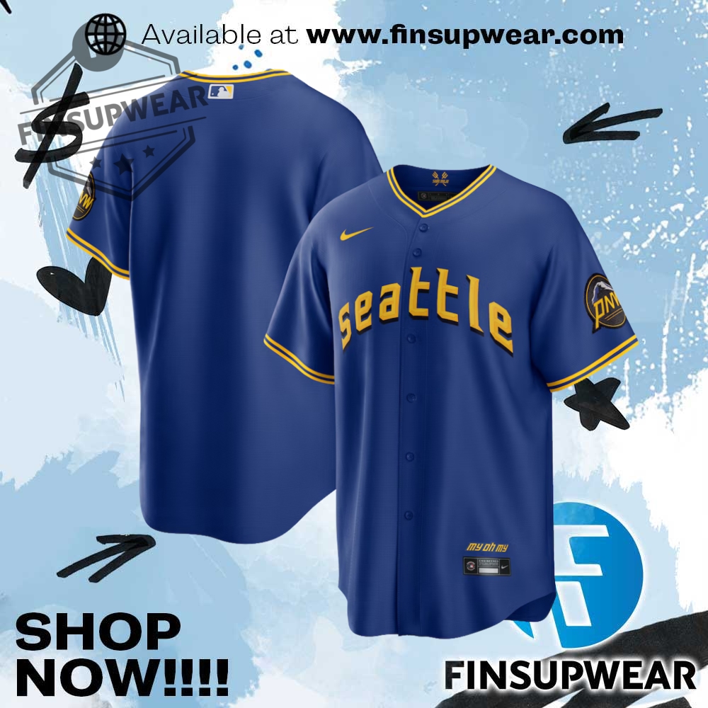 Mens Seattle Mariners Nike Royal City Connect Replica Jersey 1 Mens Seattle Mariners Nike Royal City Connect Replica Jersey finsupwear 1