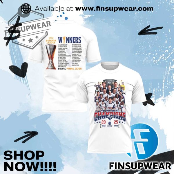 Uefa Europa League 2025 Champions Tottenham Hotspur Merch Collection finsupwear 1