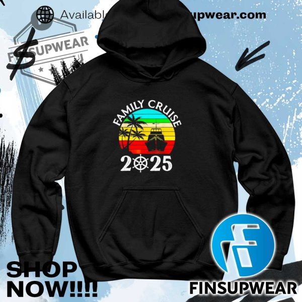 Family Cruise 2025 Vacation Trip Cruising Family Matching Shirt finsupwear 4