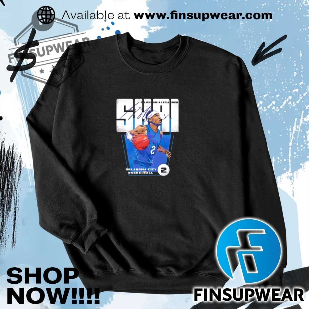 Shai Gilgeous Alexander Oklahoma City Premiere Basketball Tshirt 7 Shai Gilgeous Alexander Oklahoma City Premiere Basketball Tshirt