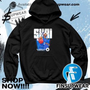 Shai Gilgeous Alexander Oklahoma City Premiere Basketball Tshirt finsupwear 4