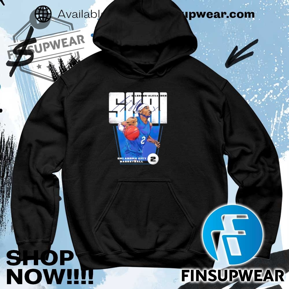 Shai Gilgeous Alexander Oklahoma City Premiere Basketball Tshirt 8 Shai Gilgeous Alexander Oklahoma City Premiere Basketball Tshirt