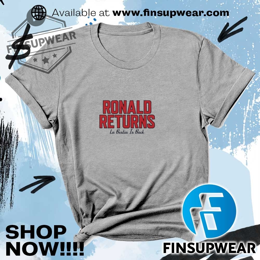 Ronald Acuna Jr Ronald Returns La Bestia Is Back Shirt 10 Ronald Acuna Jr Ronald Returns La Bestia Is Back shirt