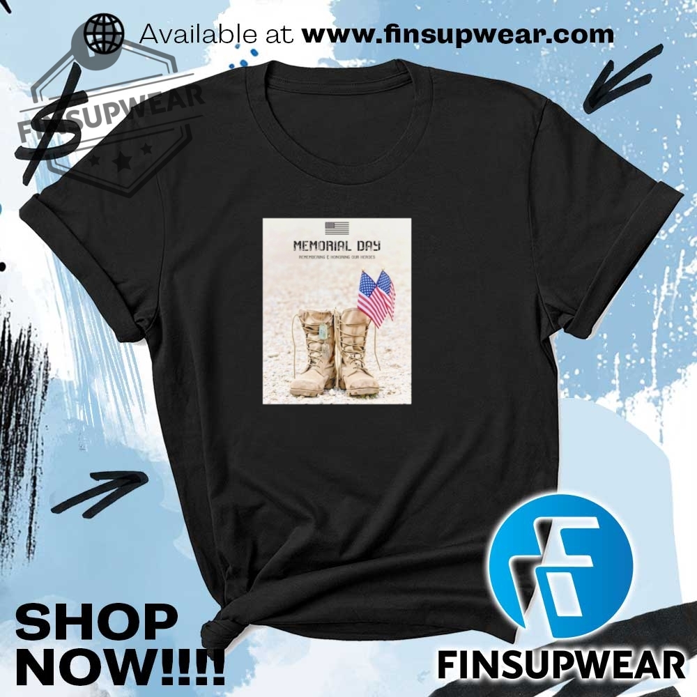 Shoes Memorial Day Remembering And Honoring Our Heroes Usa Flag Shirt 5 Shoes memorial day remembering and honoring our heroes USA flag shirt