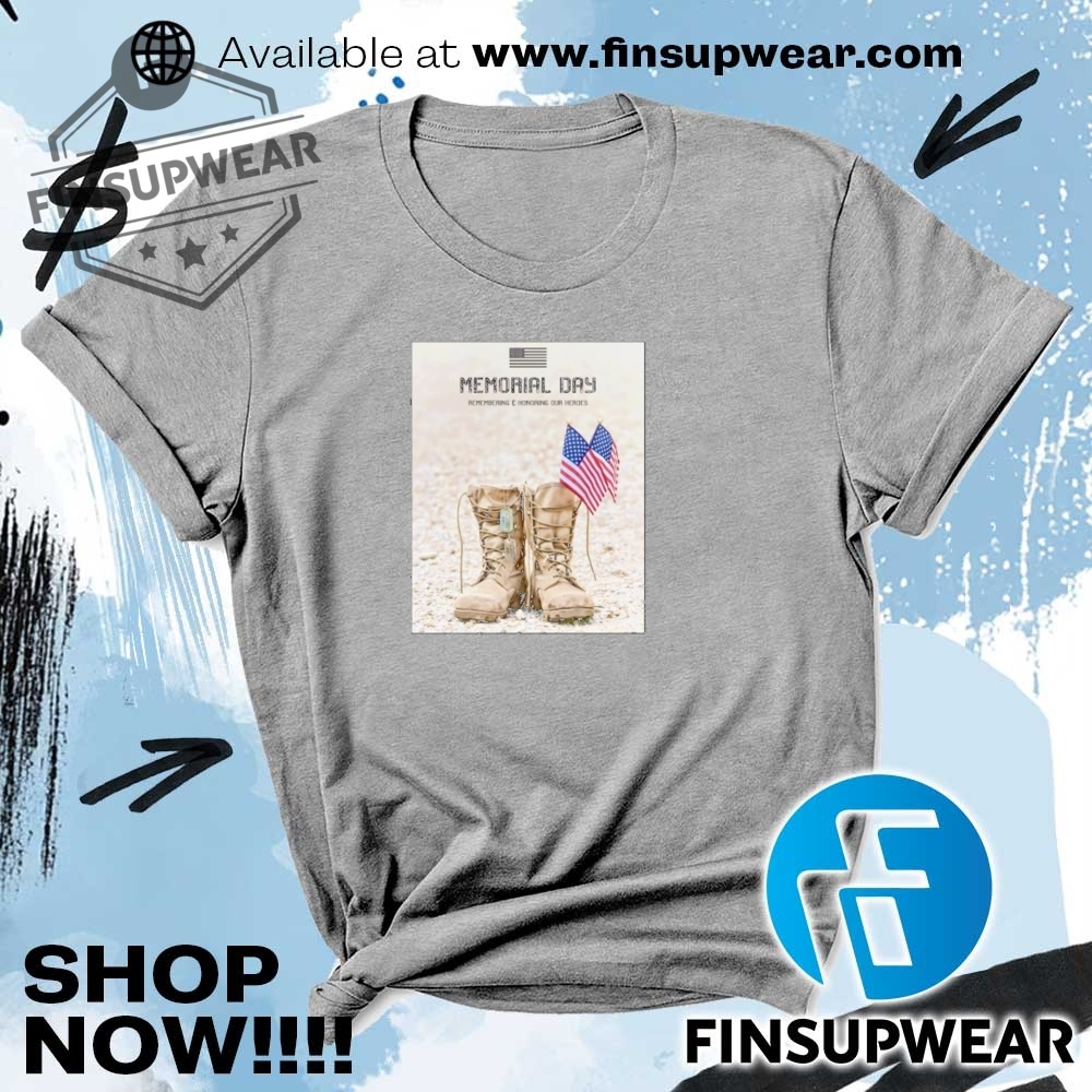 Shoes Memorial Day Remembering And Honoring Our Heroes Usa Flag Shirt 6 Shoes memorial day remembering and honoring our heroes USA flag shirt